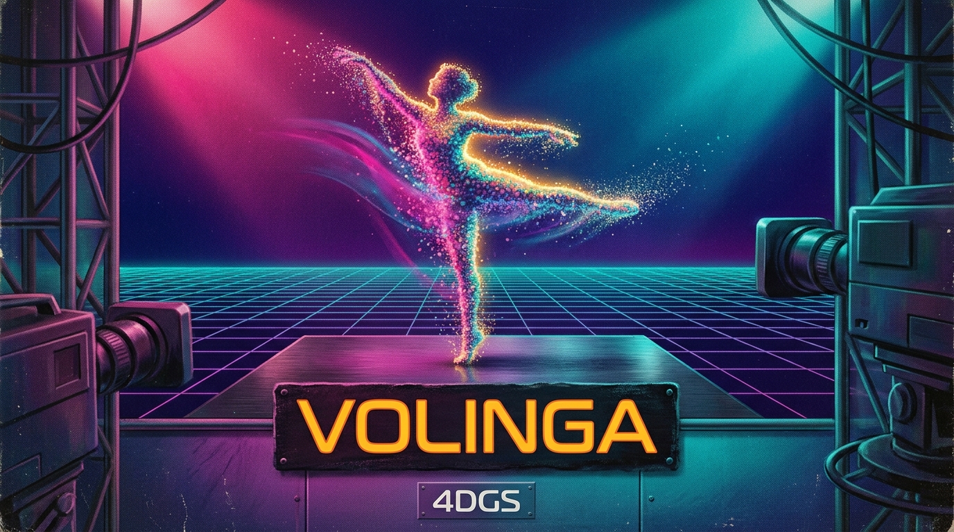 Volinga Adds 4D Gaussian Splatting to Its Unreal Engine Pipeline