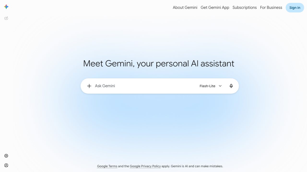 Gemini screenshot