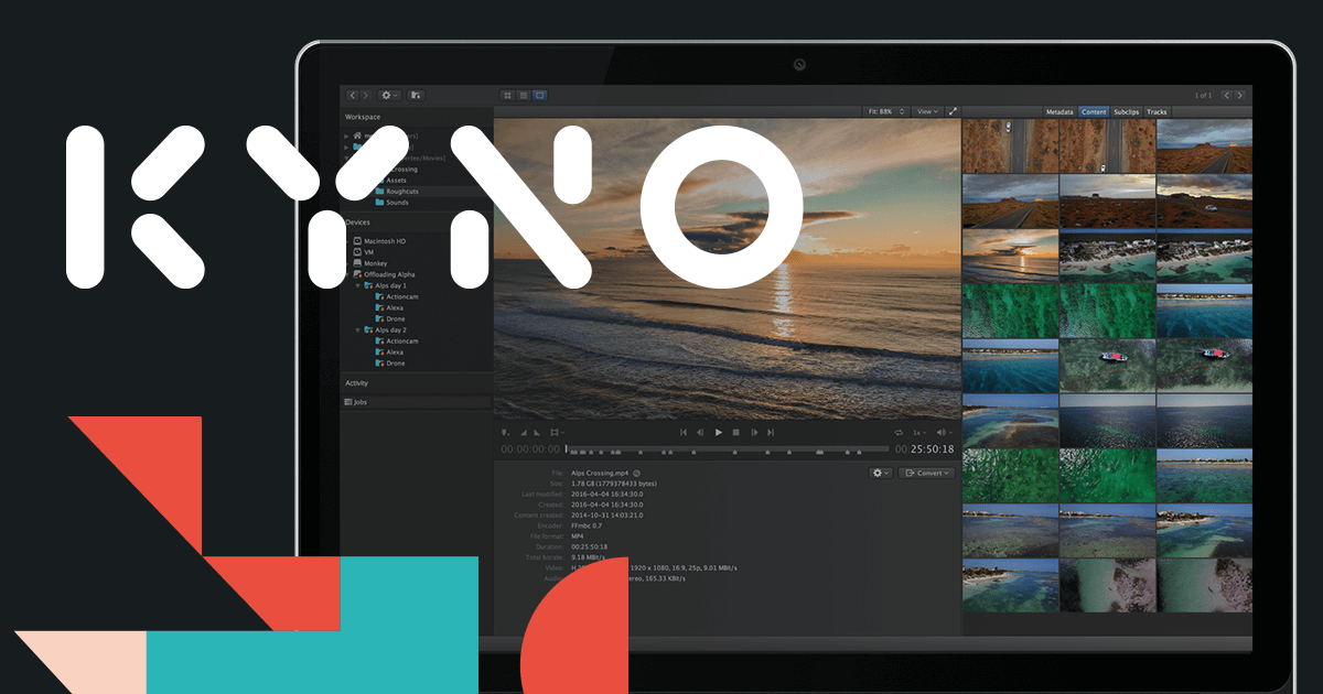 Kyno screenshot
