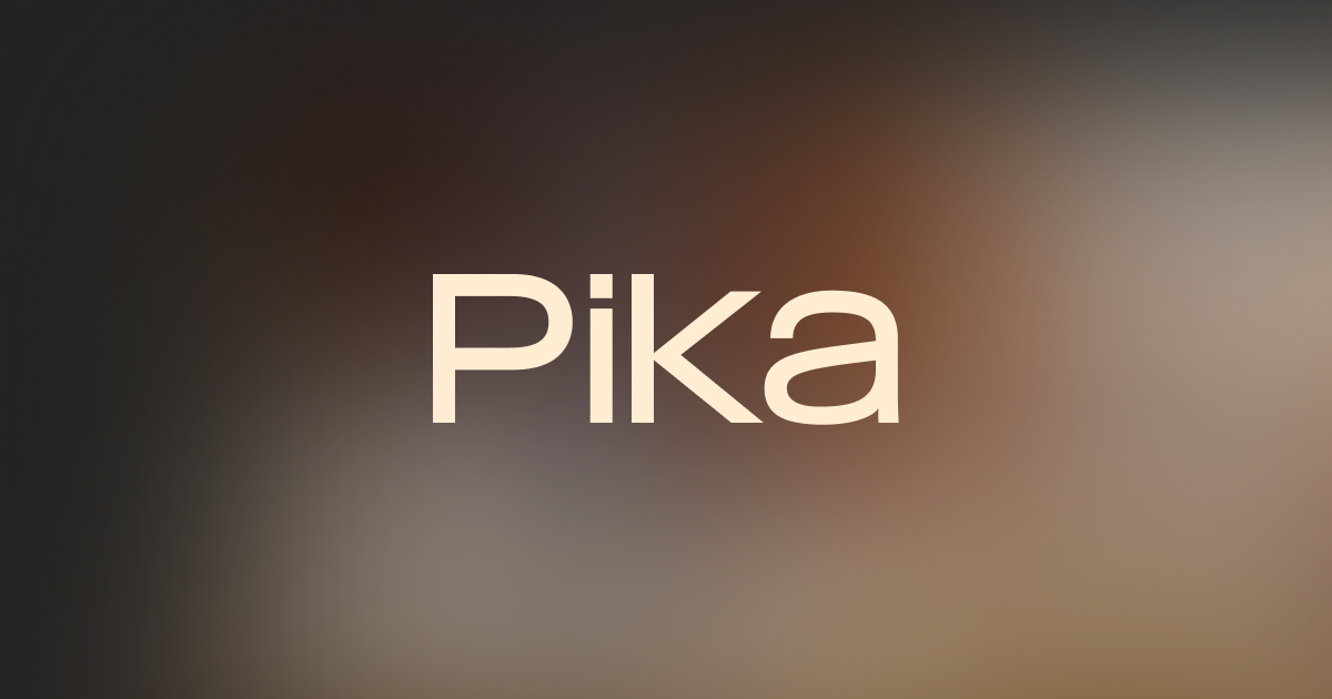 Pika screenshot