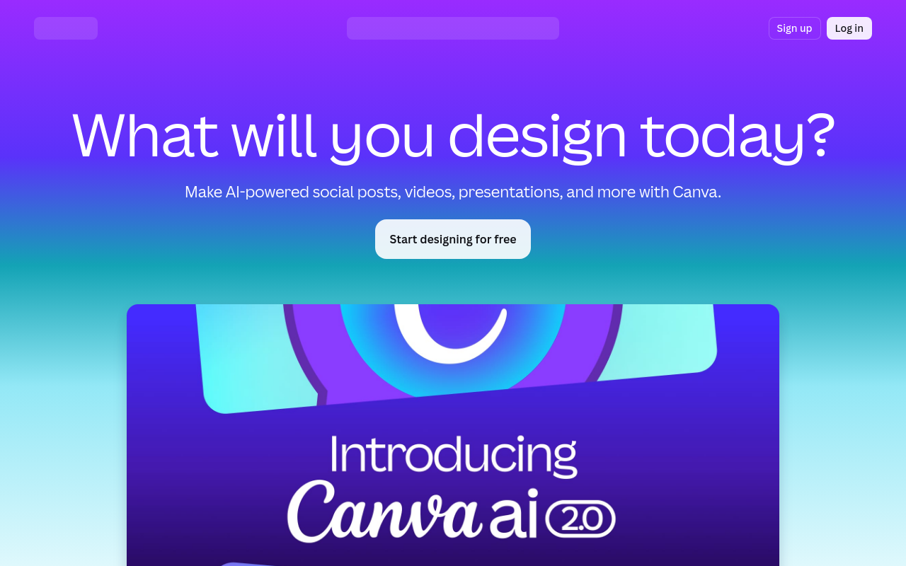 Canva screenshot